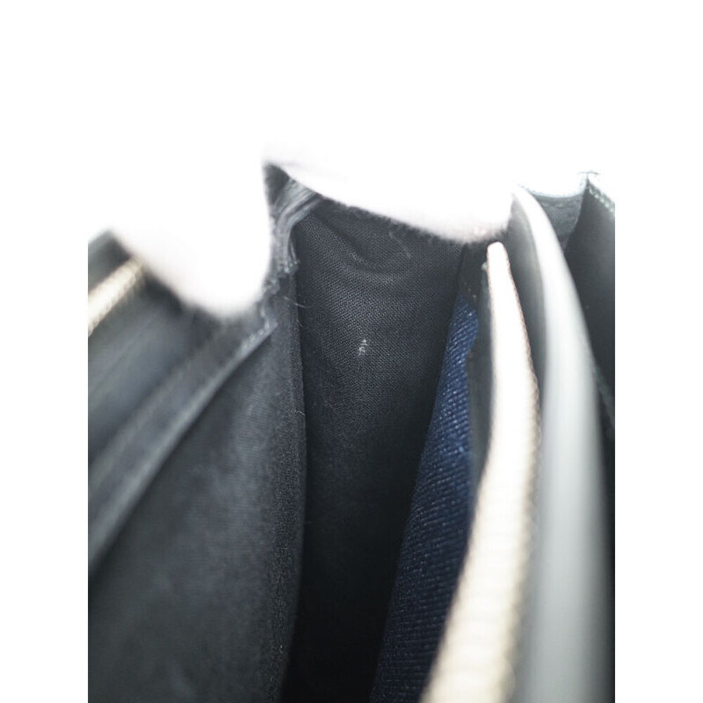 BALENCIAGA Navy Blue Pouch Bag - Picture 5 of 9